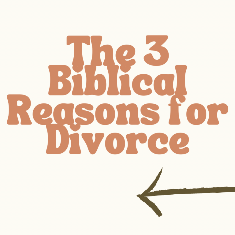 The 3 Biblical Reasons for Divorce Anchored Hope Counseling
