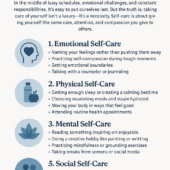 Taking Care of You: A Gentle Guide to Self-Care 