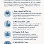 Taking Care of You: A Gentle Guide to Self-Care 